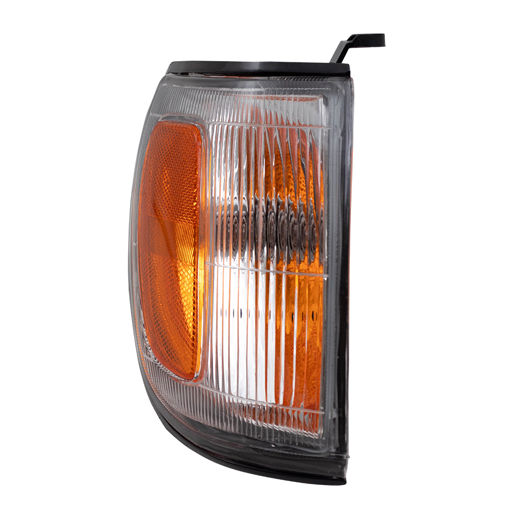Brock Replacement Passenger Park Clearance Corner Signal Marker Light Lamp Compatible with 1996-1997 SUV 8161035310