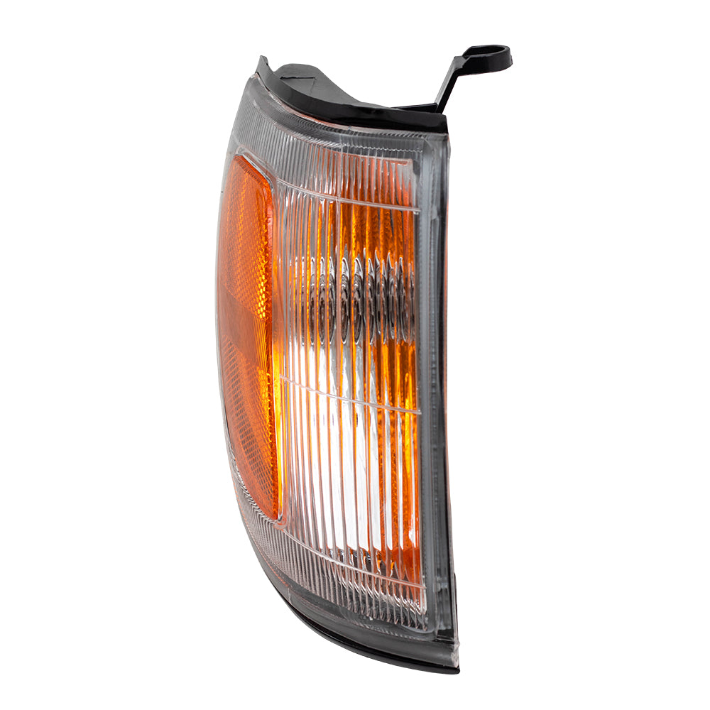 Brock Replacement Passenger Park Clearance Corner Signal Marker Light Lamp Compatible with 1996-1997 SUV 8161035310