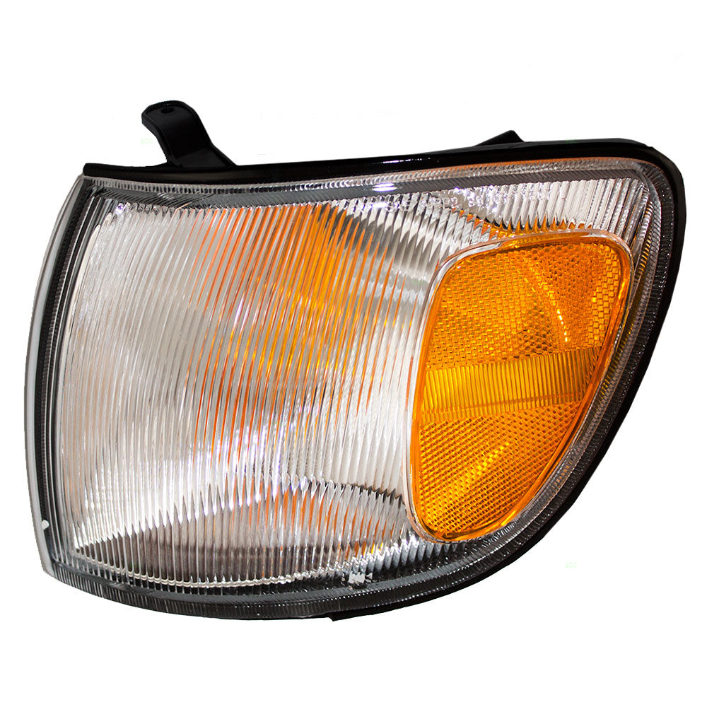 Brock Replacement Drivers Park Signal Corner Marker Light Lamp Compatible with 1998-2000 Sienna Van 8152008010
