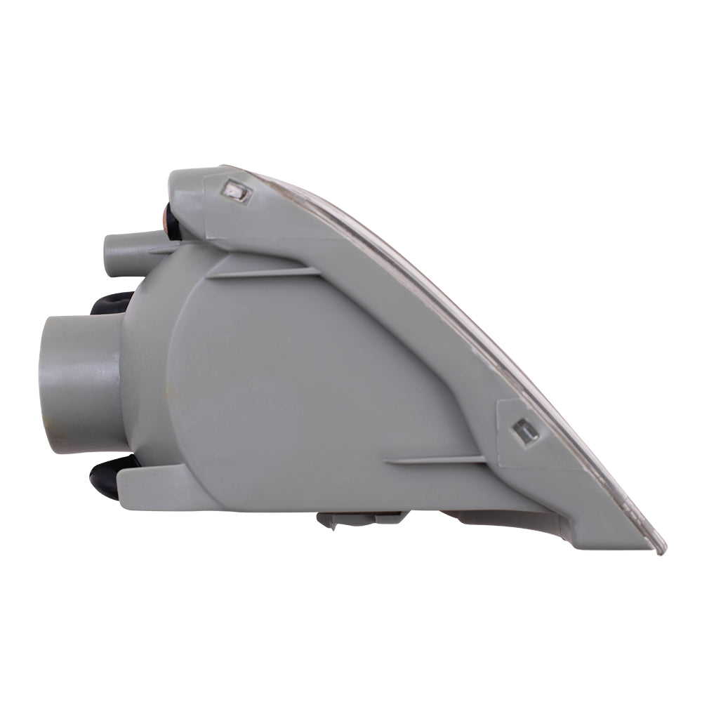 Brock Replacement Drivers Park Signal Front Marker Light Lamp Lens Compatible with 03-05 SUV 81521-35401