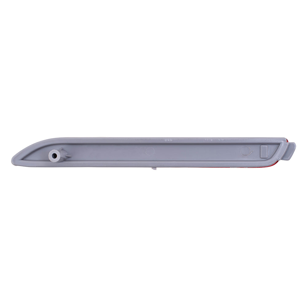 Brock Passenger Rear Bumper Reflector Compatible with 2009-2021 Toyota 81920-08010