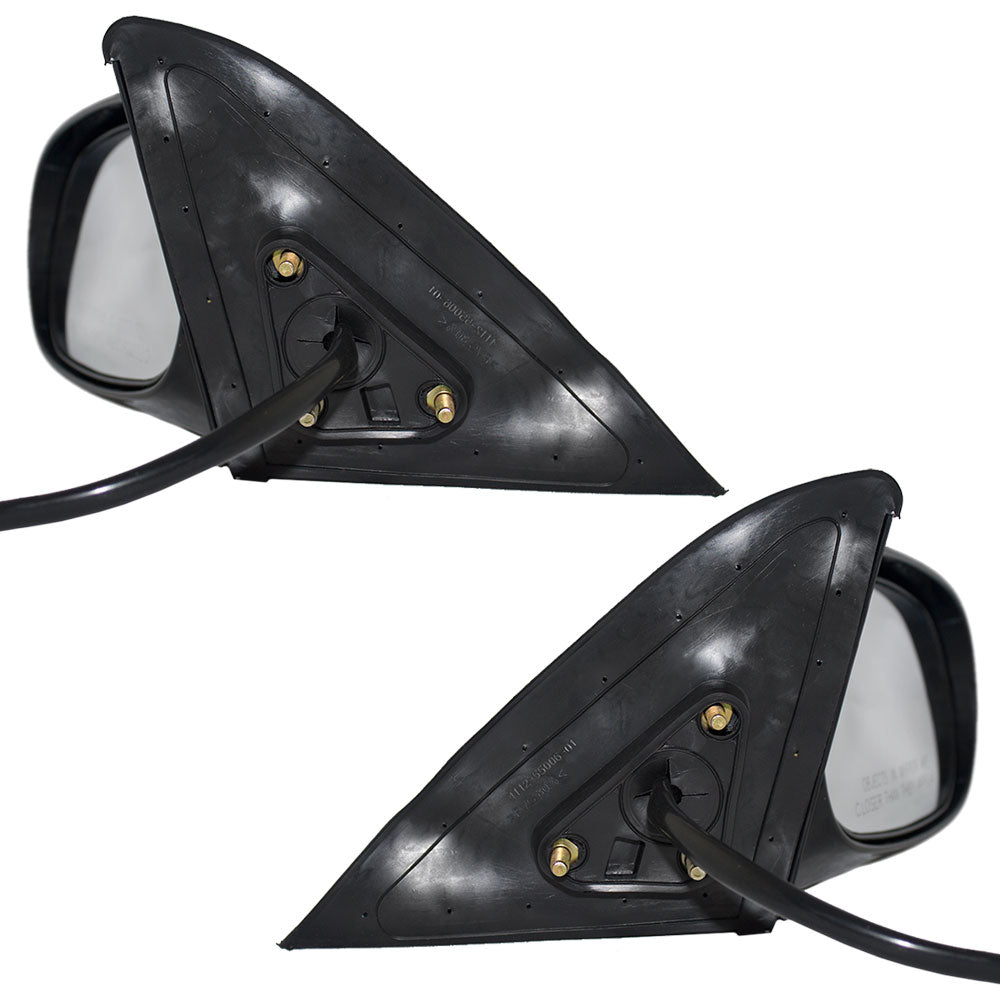 Replacement Driver and Passenger Power Side View Mirrors Compatible with Prizm Corolla 94857544 94857543