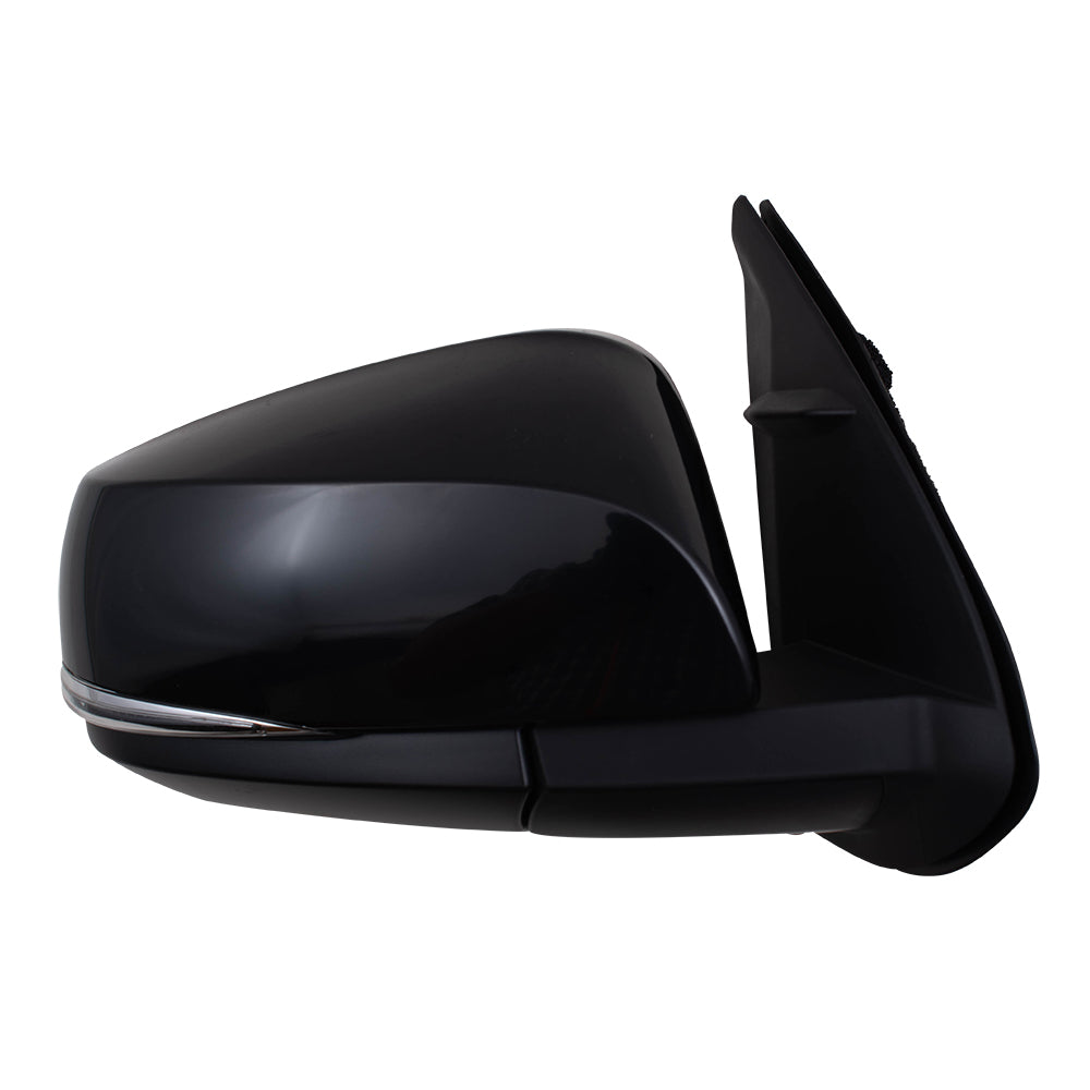 Replacement Set Power Door Mirrors Heated Signal Blind Spot Detection Compatible with 2016-2019 Tacoma