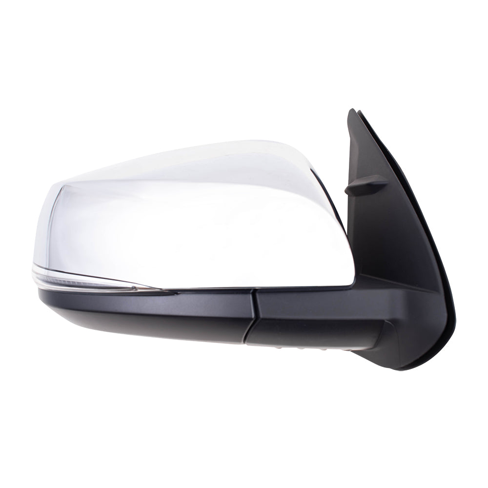 Power Mirror for 2016-2023 Tacoma Blind Spot Detection Turn Signal Indicator Heated 8791004240 Right TO1321360