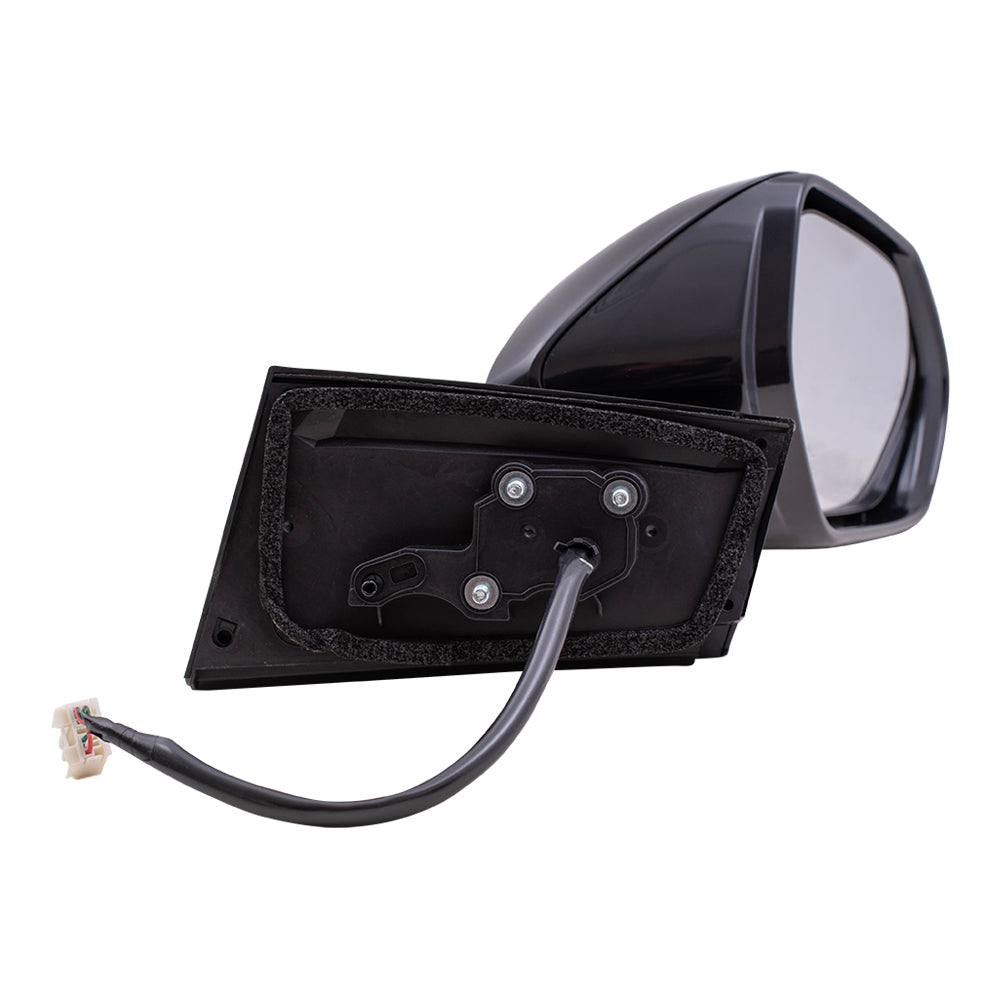 Replacement Set Power Mirrors Heated with Blind Spot Detection Compatible with 2016-2019 Prius 2017-2020 Prius Prime