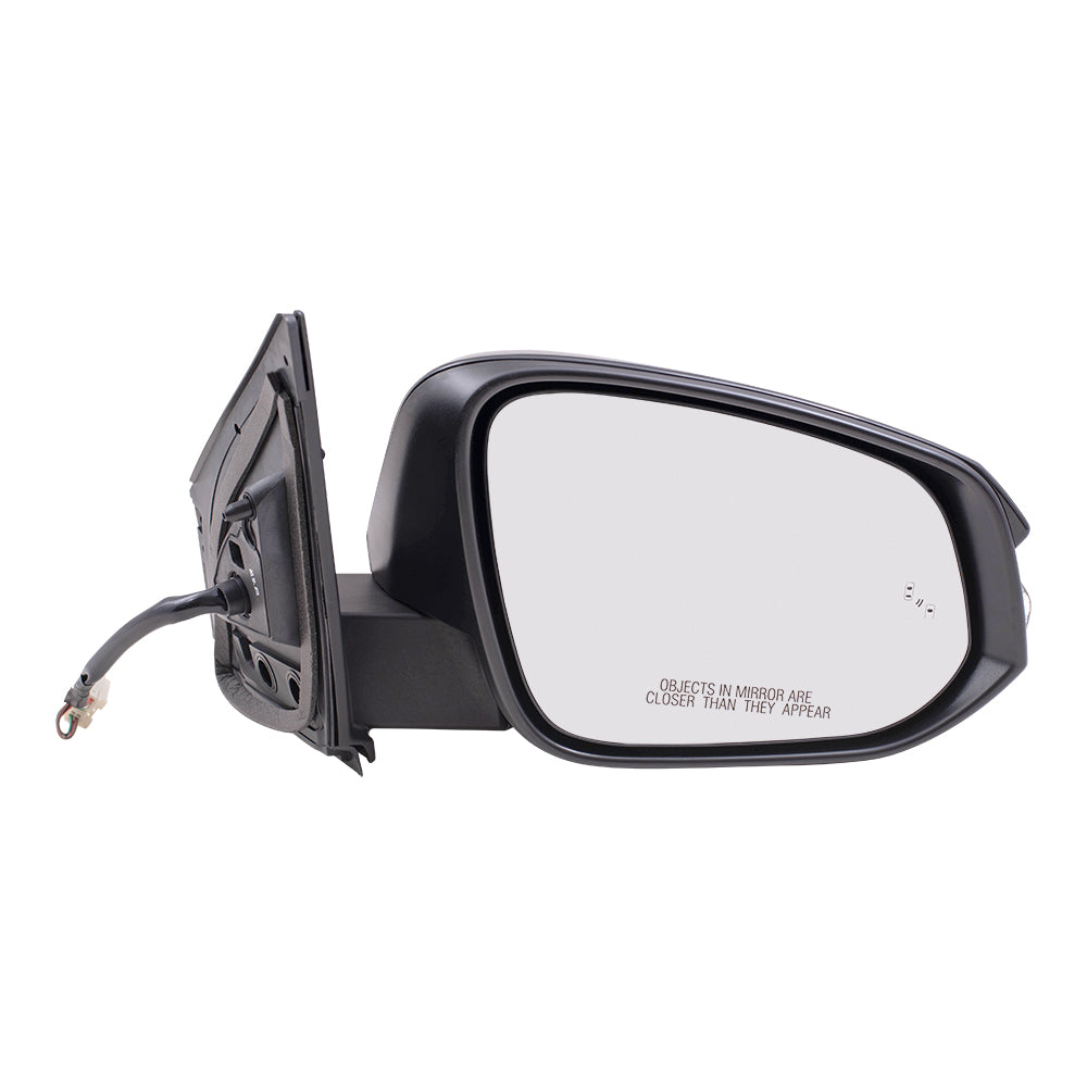 Power Mirror for 2015-2018 RAV4 Blind Spot Detection Turn Signal Indicator Heated 879400R190C0 Set TO1320343