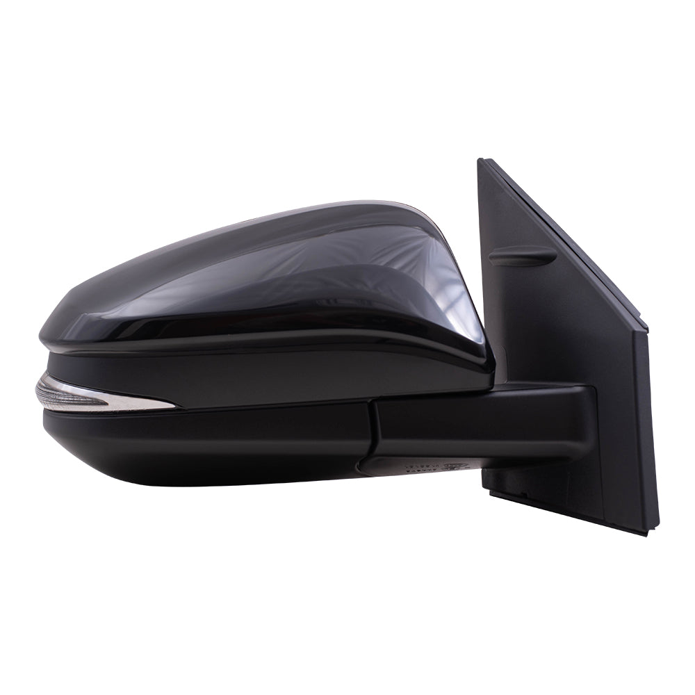 Power Mirror for 2015-2018 RAV4 Blind Spot Detection Turn Signal Indicator Heated 879400R190C0 Set TO1320343