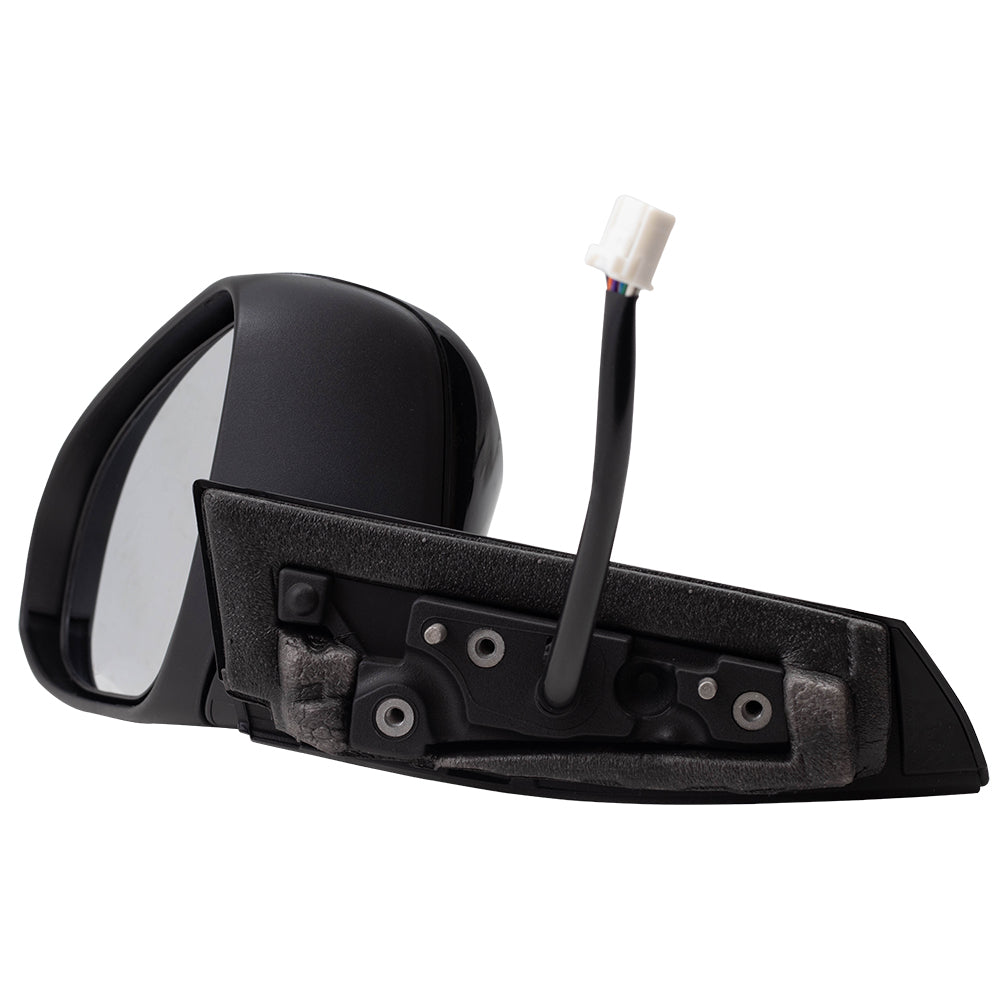 Brock Replacement Drivers Power Folding Heated Signal Blind Spot Detection Side View Mirror Compatible with 2018 C-HR 87940-F4060 87945-0F911 87940F4060 879450F911