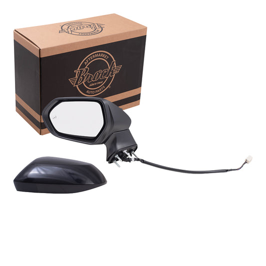Power Mirror for 2019-2024 Corolla Japan Built Blind Spot Detection Turn Signal Indicator Heated 8794012G10 Left TO1320395