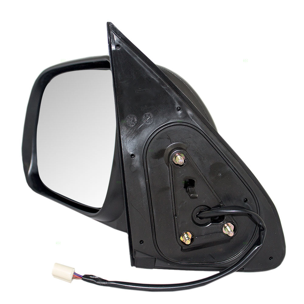 Brock Replacement Drivers Power Side View Mirror Textured Compatible with 2012-2015 Tacoma Pickup Truck 87940-04201