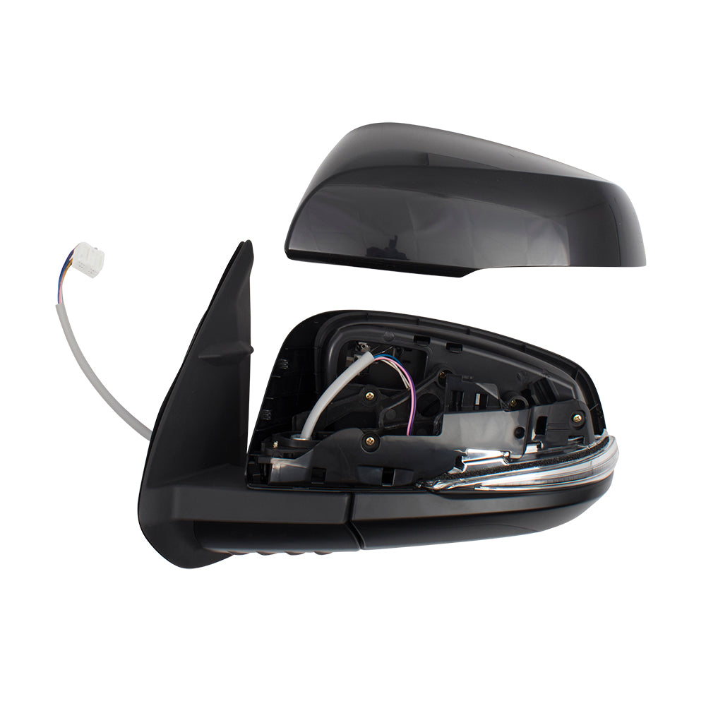 Power Mirror for 2016-2023 Tacoma Turn Signal Indicator Heated 8794004240 Left TO1320349