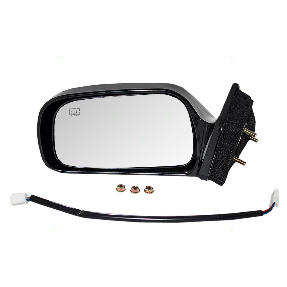 Power Mirror for 1997-2001 Camry US/Japan Built Includes Adapter Heated 8794033230C0 Left TO1320130