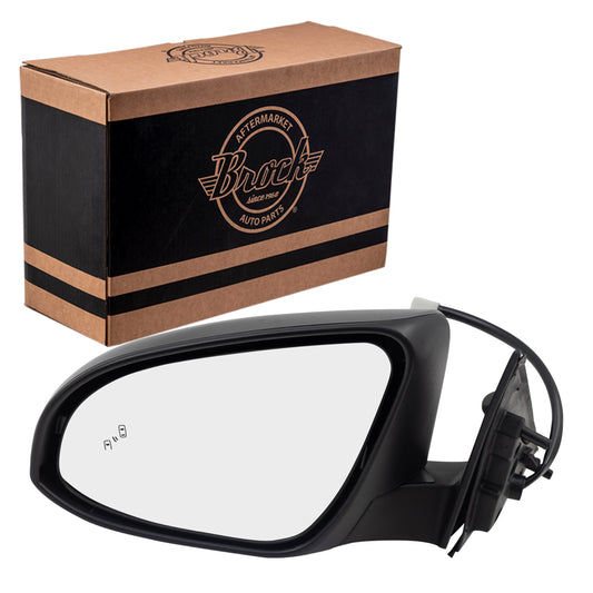 Power Mirror for 2013-2014 Camry SE/XLE Blind Spot Detection Heated 8790906434 Left TO1320316