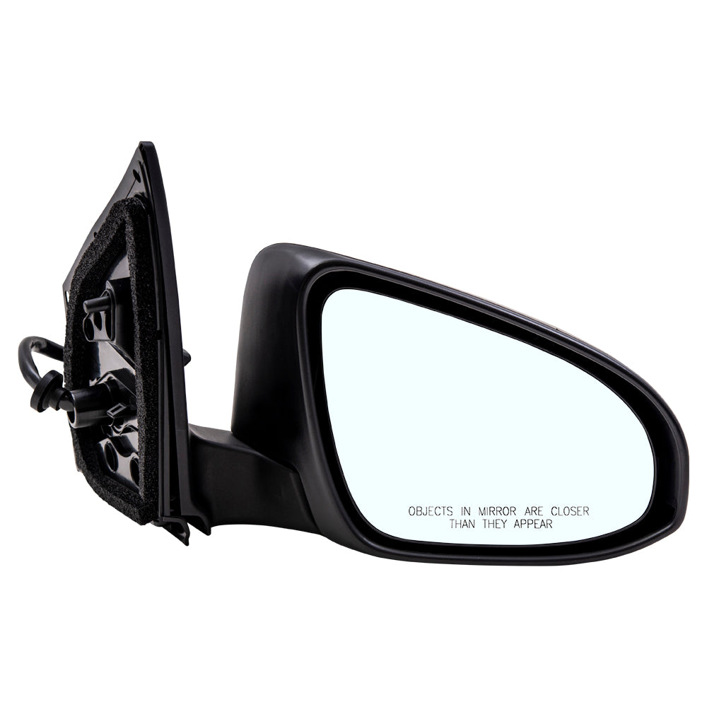 Brock Replacement Driver and Passenger Power Side View Mirrors Heated Signal Compatible with 2014-2017 Corolla 87940-02F50-C0 87910-02G10-C0