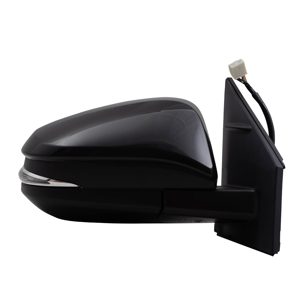 Power Mirror for 2013-2015 RAV4 To 11/14 Exc RAV4 EV Blind Spot Detection Turn Signal Indicator 879100R090C0 Right TO1321311