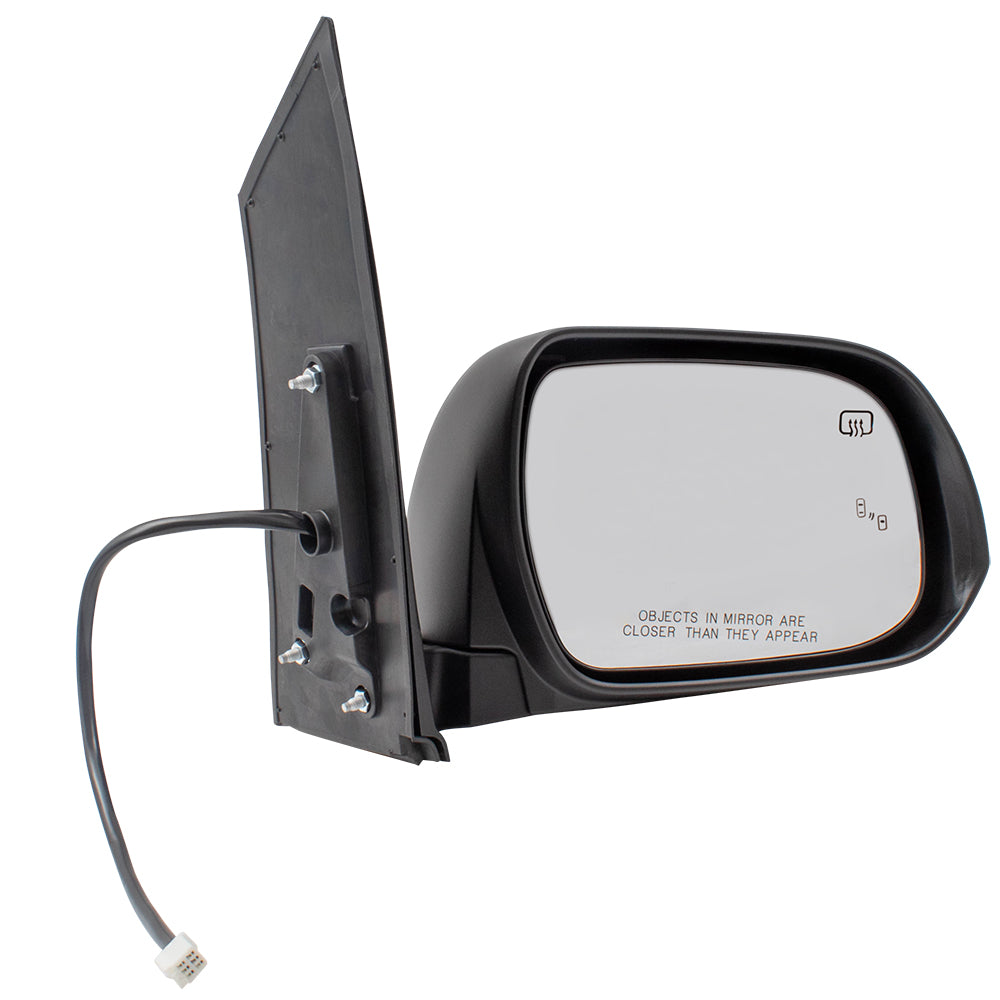 Power Mirror for 2013-2017 Sienna Blind Spot Detection Heated Manual Fold 8791008113C0 Right TO1321301