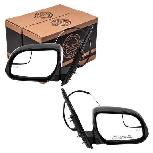 Power Mirror for 2015-2020 Sienna Heated 8794008150C1 Set TO1320339