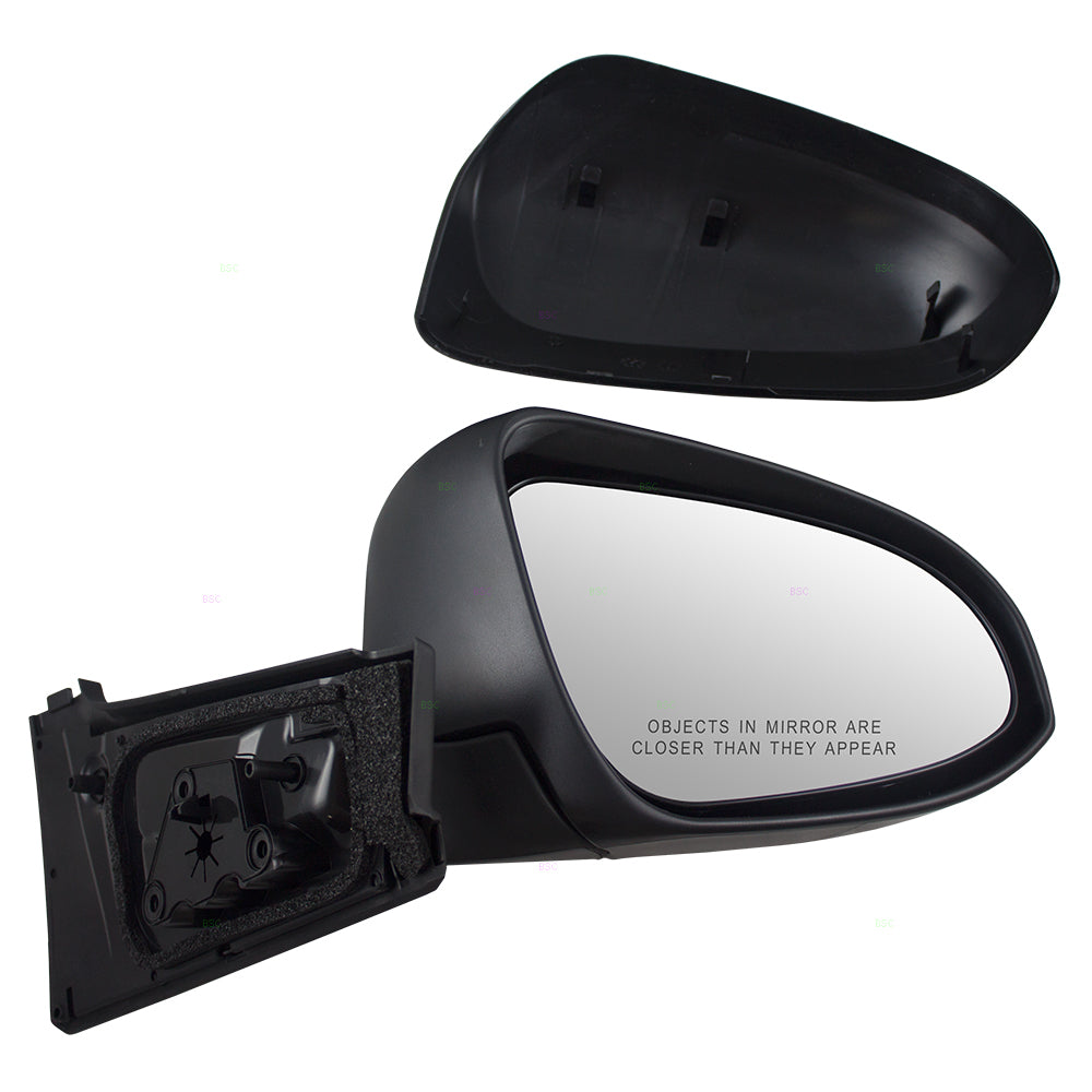 Manual Mirror for 2015-2019 Yaris Hatchback 879400D560 Set TO1320321