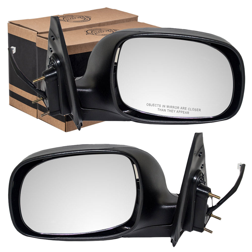 Power Mirror for 2003-2006 Tundra SR5 Double Cab for 2001-2007 Sequoia 879400C904 Set TO1320193