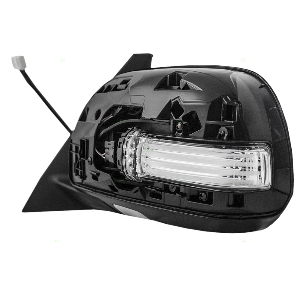 Power Mirror for 2010-2013 4Runner Turn Signal Indicator Puddle Lamp Heated 8794035A31 Left TO1320263