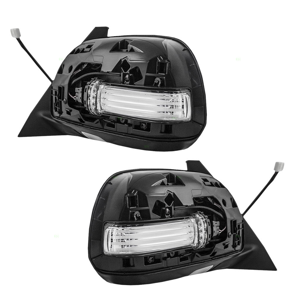 Power Mirror for 2010-2013 4Runner Turn Signal Indicator Puddle Lamp Heated 8794035A31 Set TO1320263