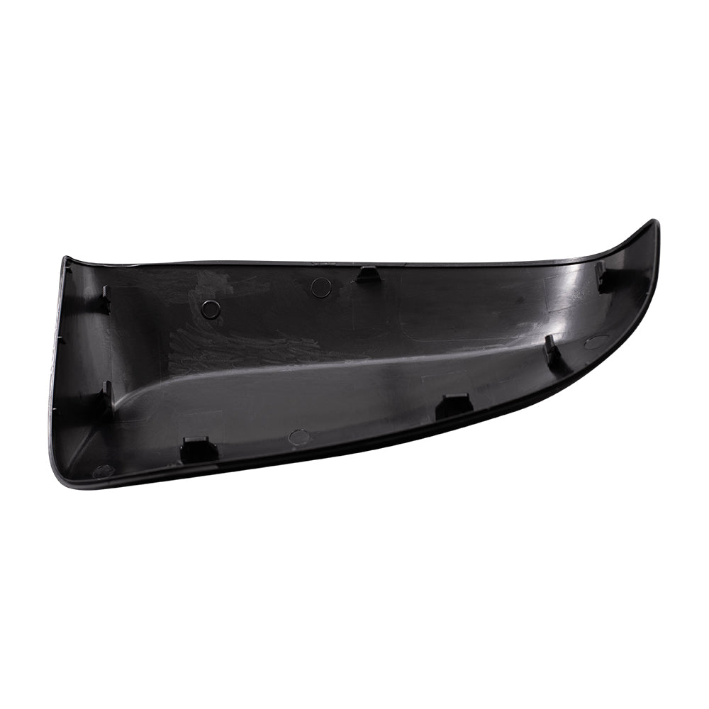 Brock Aftermarket Replacement Driver Left Mirror Cover Paint to Match Black without Signal Compatible with 2014-2019 Toyota Corolla