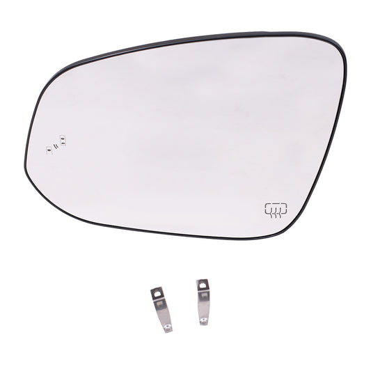 Mirror Glass with Base for 2014-2019 Highlander Blind Spot Detection 879610E140 Left TO1324128