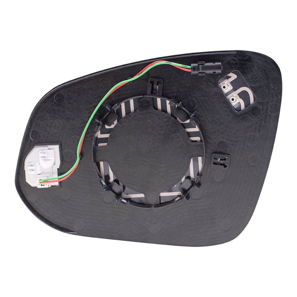 Mirror Glass with Base for 2014-2019 Highlander Blind Spot Detection 879310E150 Right TO1325128