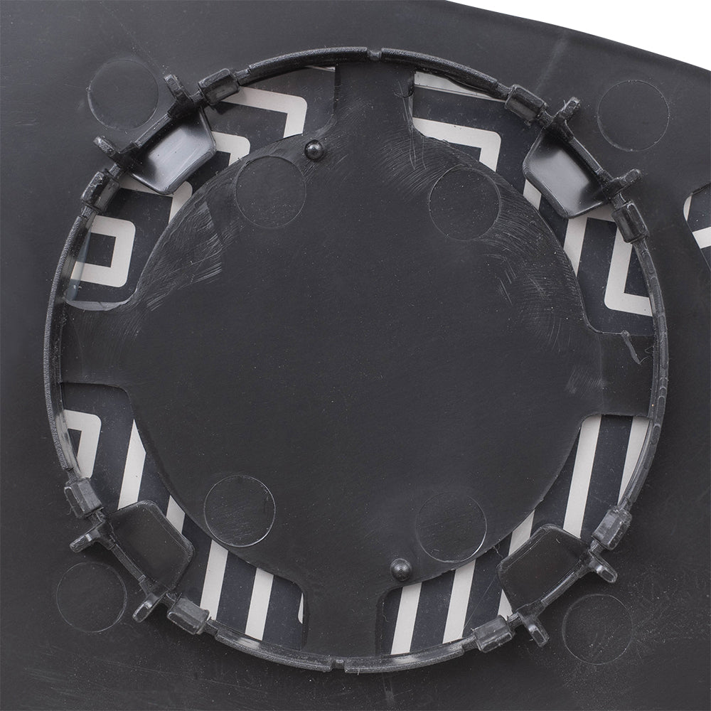 Brock Replacement Driver Side Mirror Glass and Base with Heat Compatible with 2014-2019 Corolla