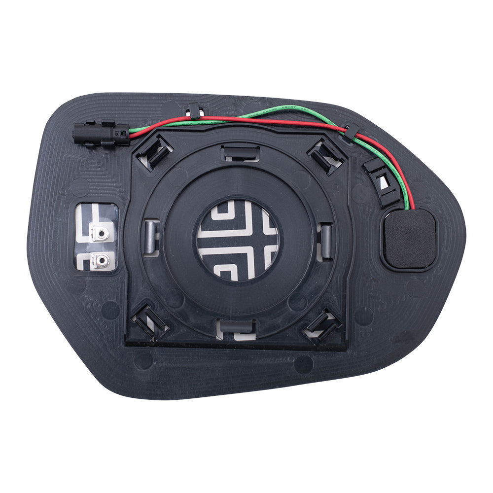 Mirror Glass with Base for 2018-2022 Camry Blind Spot Detection for 2019-2024 Corolla 8790706170 Left TO1324141