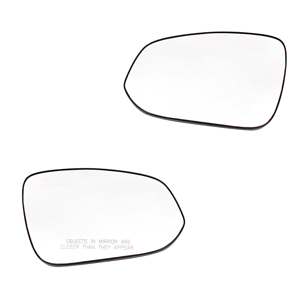Mirror Glass with Base for 2014-2019 Highlander Set