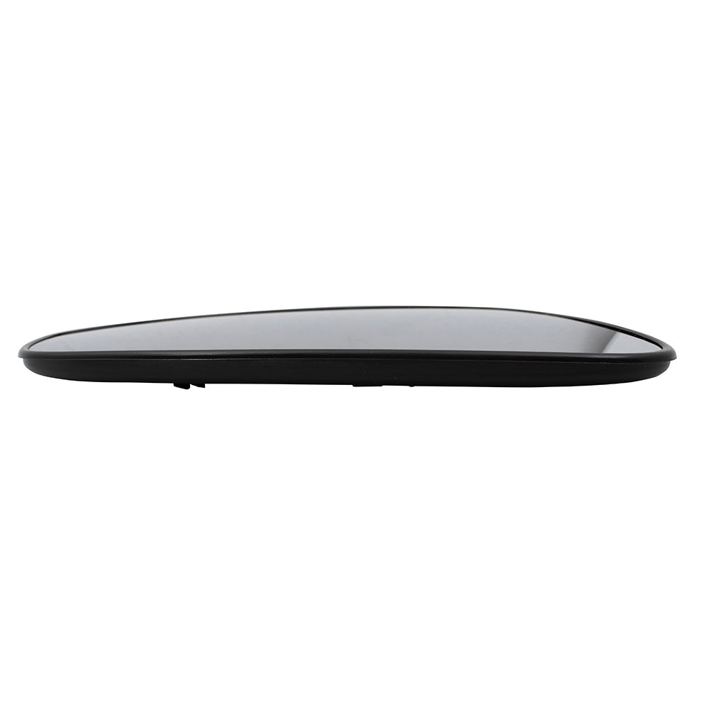 Brock Replacement Passenger Mirror Glass with Base Compatible with 2013-2015 RAV4
