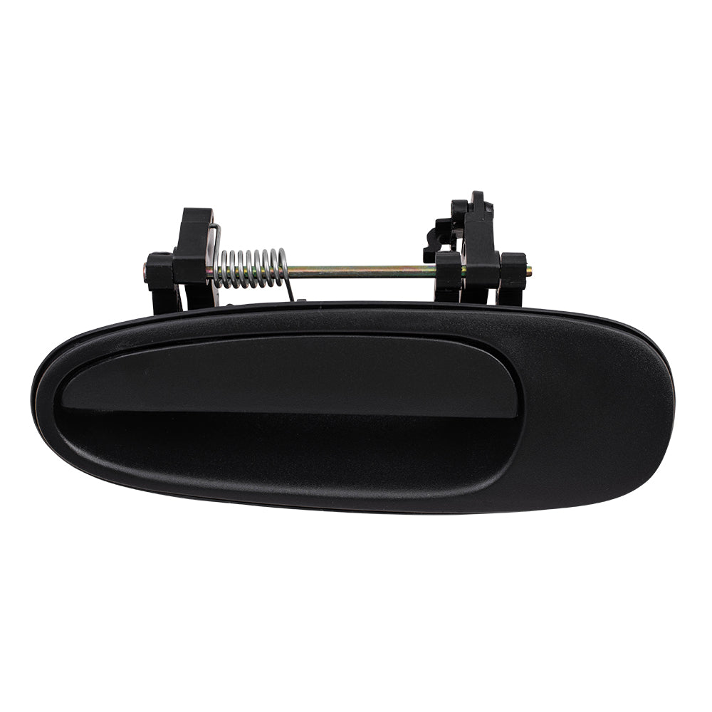 Brock Replacement Drivers Rear Outside Exterior Door Handle Textured compatible with Prizm Corolla RAV4 69240-12140
