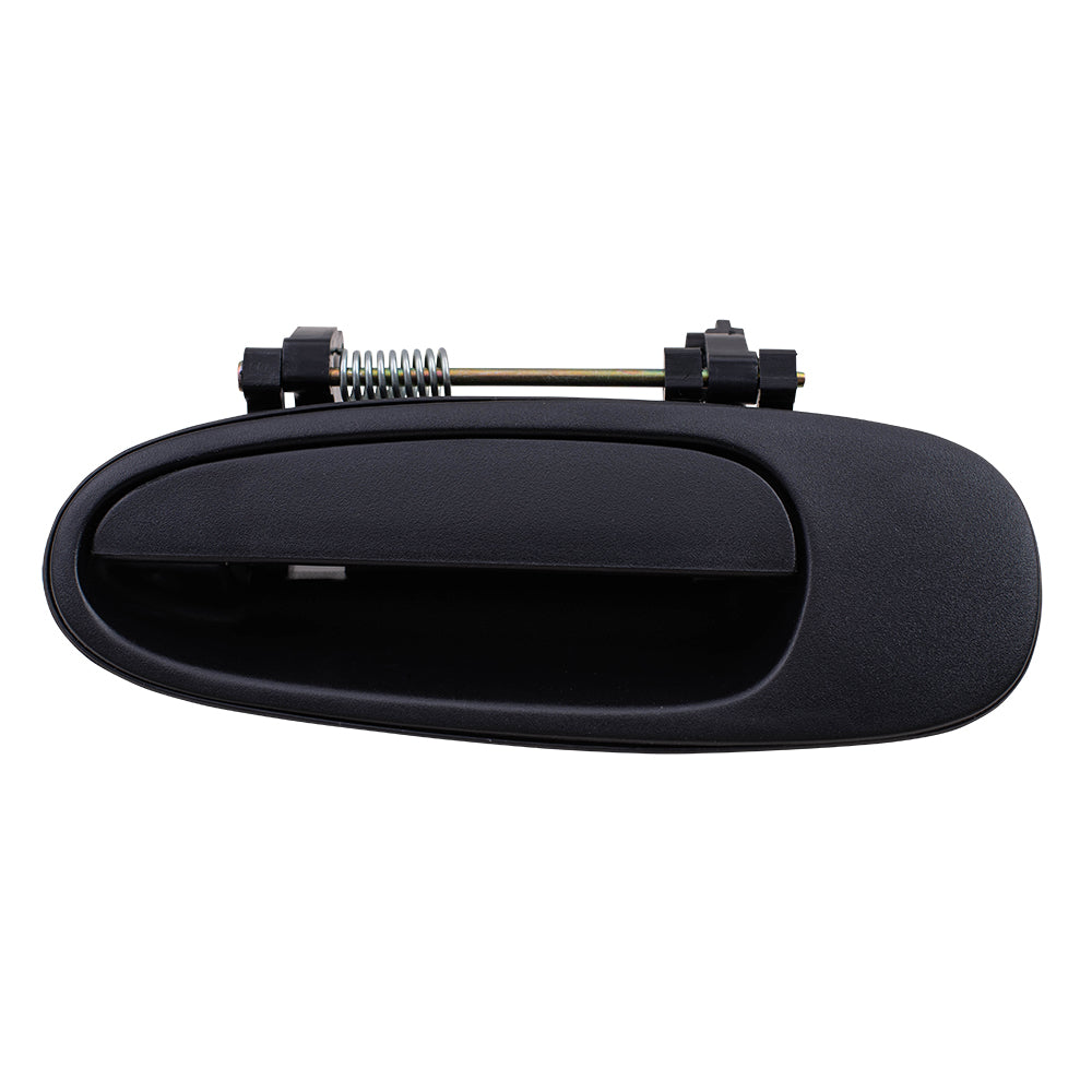 Brock Replacement Drivers Rear Outside Exterior Door Handle Textured compatible with Prizm Corolla RAV4 69240-12140