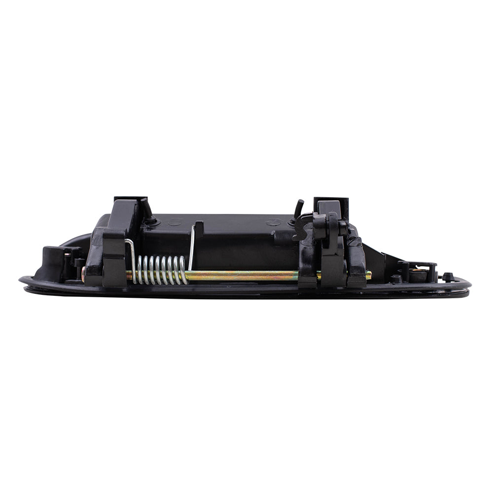 Brock Replacement Drivers Rear Outside Exterior Door Handle Textured compatible with Prizm Corolla RAV4 69240-12140