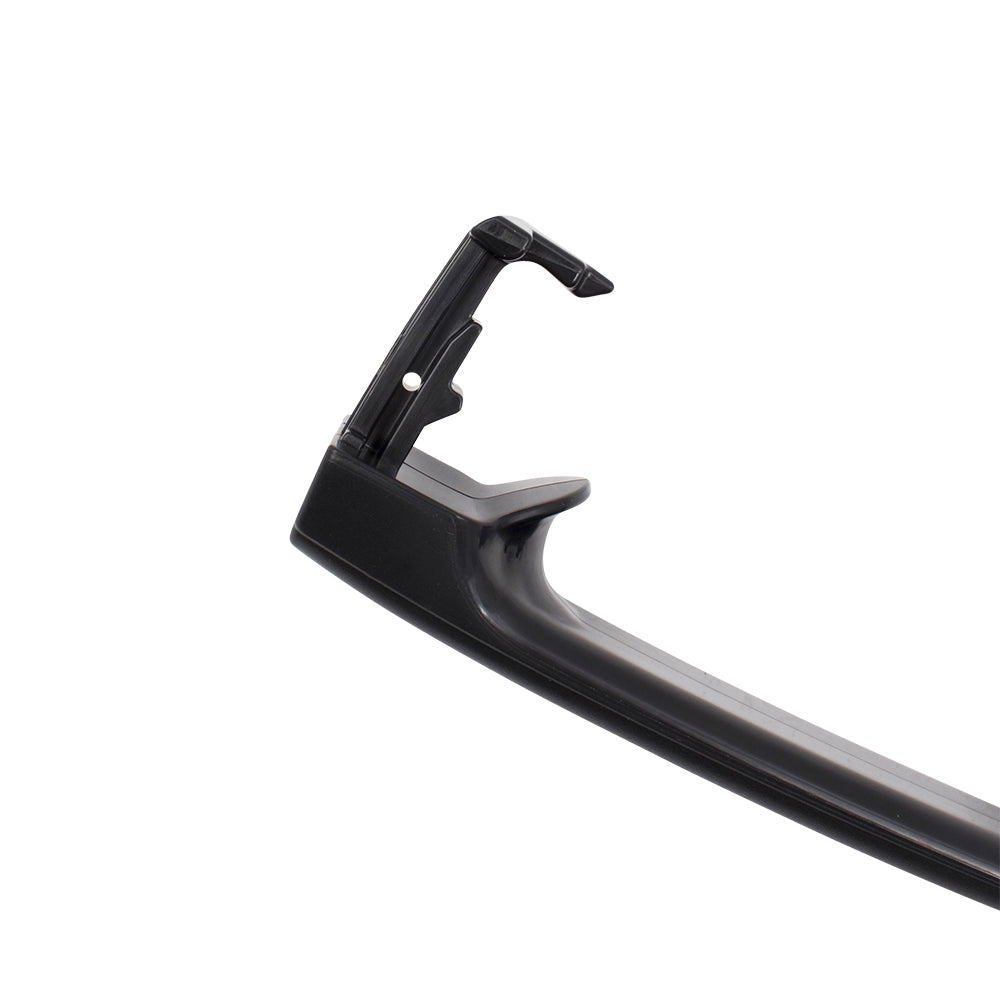 Brock Replacement Set Outside Sliding Door Handles Textured Black with Cap Compatible with 2004-2010 Sienna Van