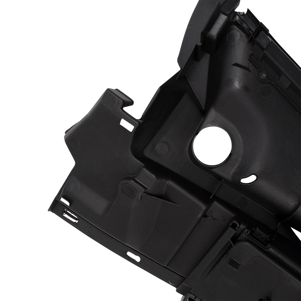 Brock Replacement Drivers Textured Black Cowl Grille Windshield Wiper Molding Compatible with 2009-2013 Corolla 5570902300