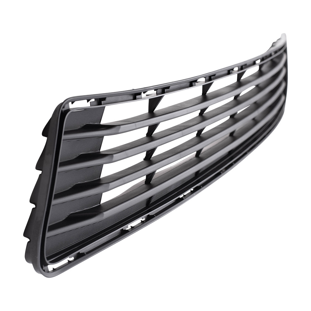 Brock Replacement Front Lower Center Bumper Grille Textured Black Compatible with 2012-2014 Camry L LE XLE & Camry Hybrid 53112-06200