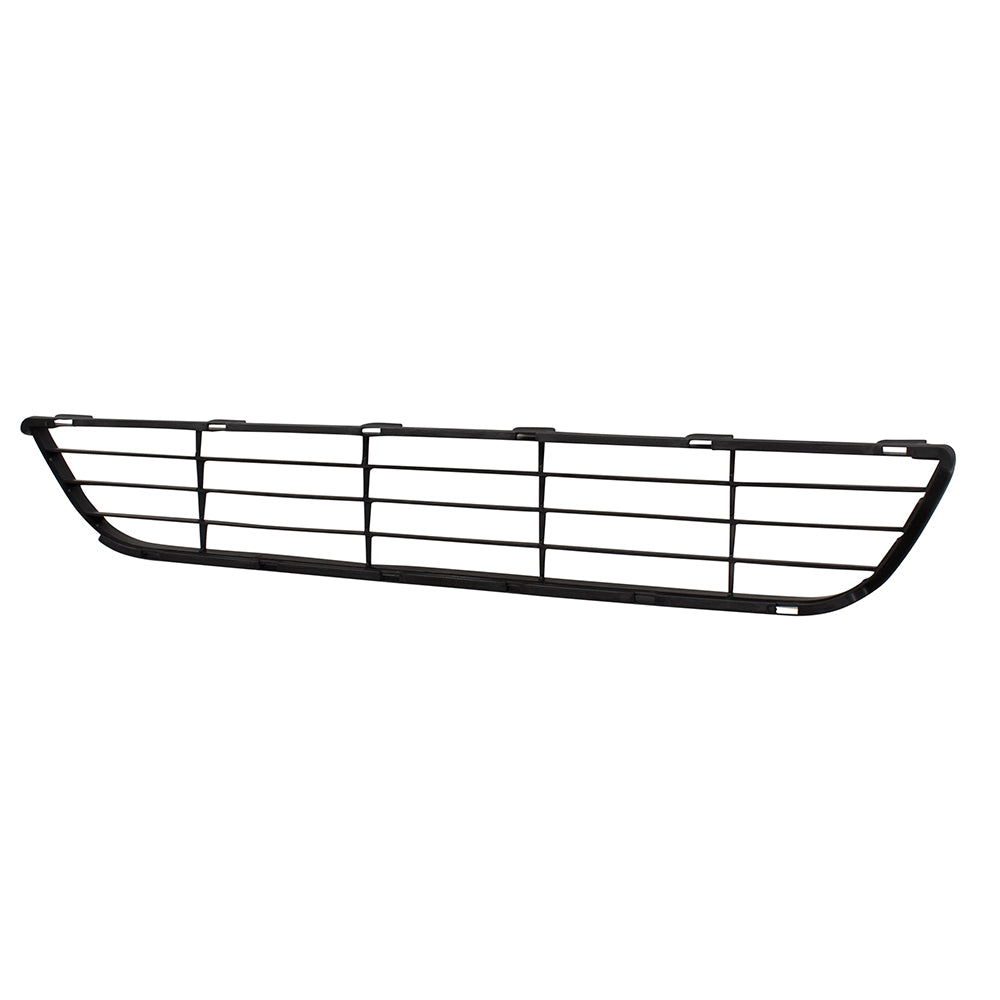 Brock Replacement Front Lower Center Bumper Grille Textured Black Replacement for 07-08 Yaris Sedan 5311252240 TO1036108