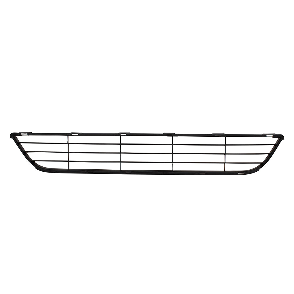 Brock Replacement Front Lower Center Bumper Grille Textured Black Replacement for 07-08 Yaris Sedan 5311252240 TO1036108
