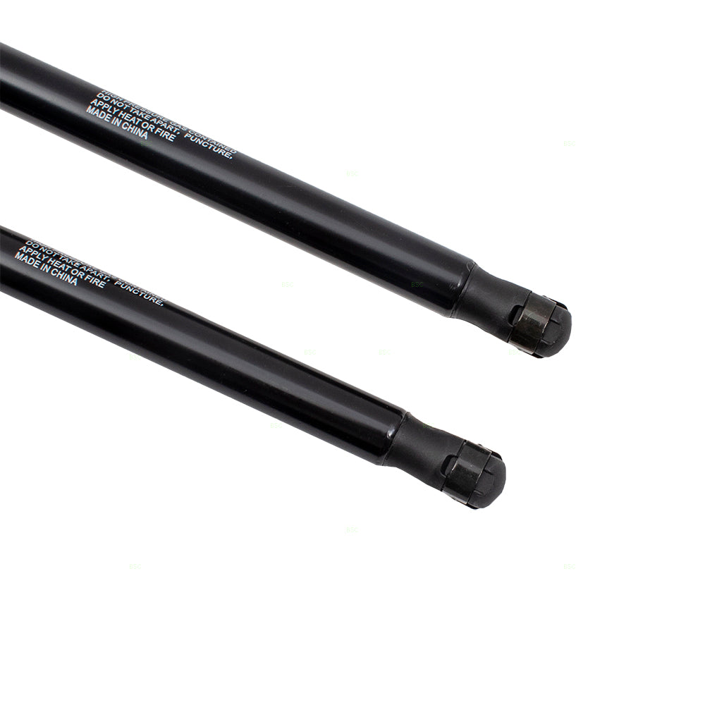 Brock Replacement Pair Set Hood Lift Support Strut Left + Right Compatible with 07-11 Camry 5344006052 5345006042