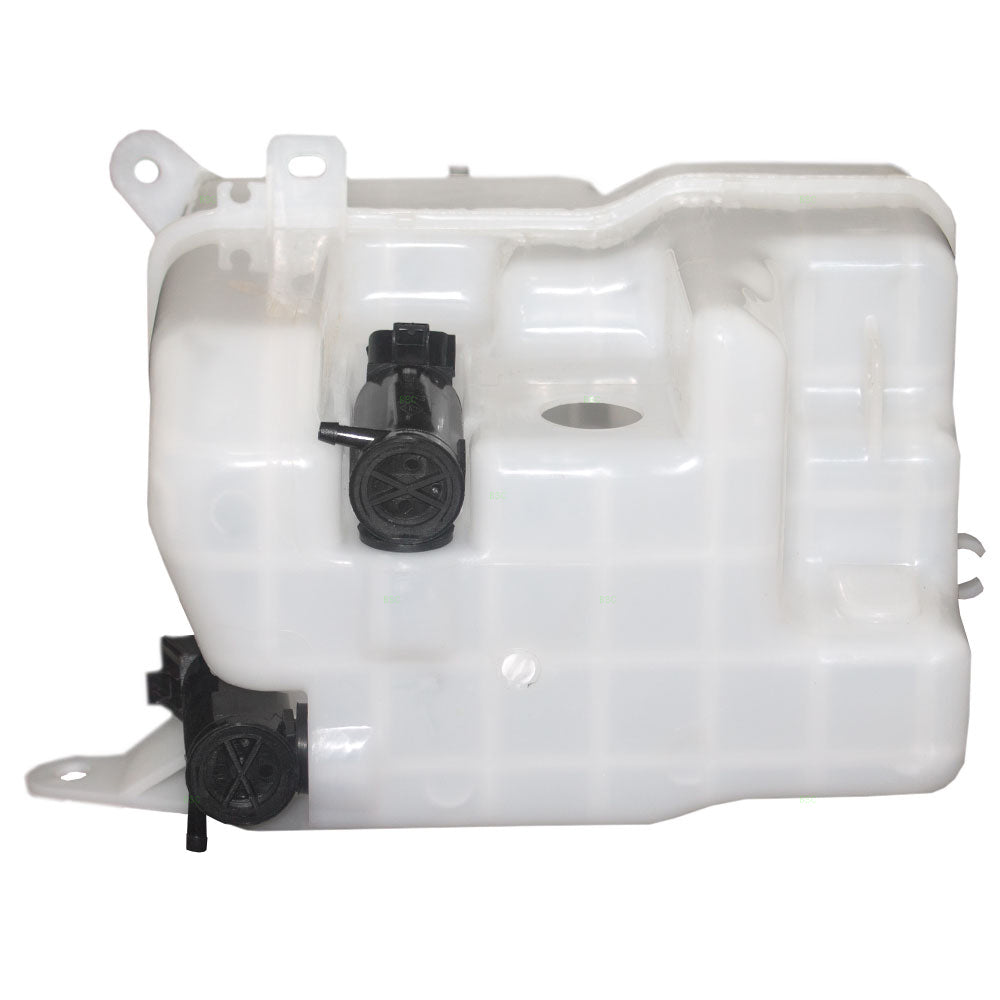 Brock Replacement Windshield Washer Fluid Reservoir Recovery Bottle Tank with Pump and Cap Compatible with 1998-2003 Sienna Van 85315-08010