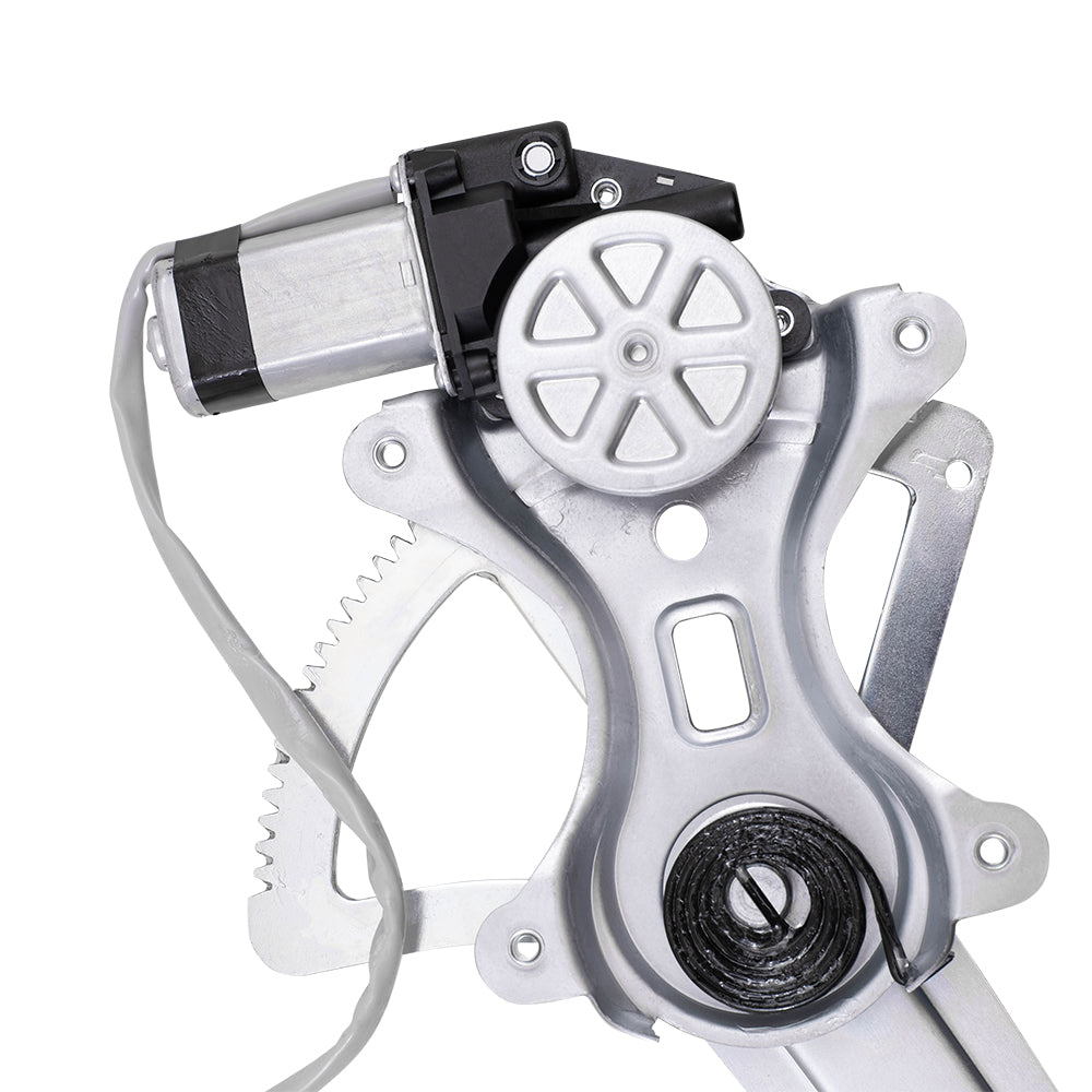 Brock Replacement Front Driver Side Power Window Regulator with Motor-6 Pin Connector Compatible with 2007-2021 Tundra/2008-2020 Sequoia & 2007-2021 Tundra Crew Cab Rear Driver Side