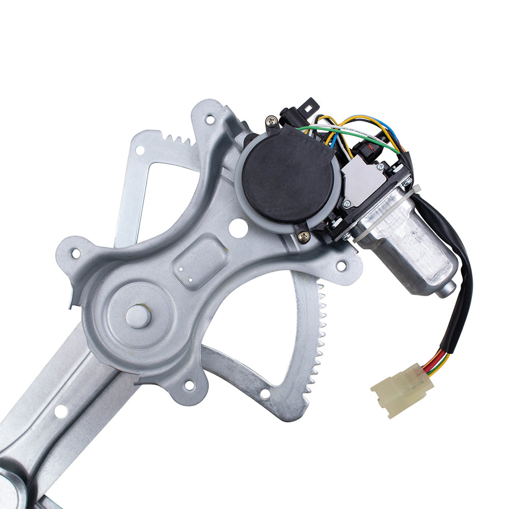Brock Replacement Pair Set Front Power Window Lift Regulators w/ Motors Assemblies Compatible with 02-03 ES300 ES330 69802-33070 85710-33140