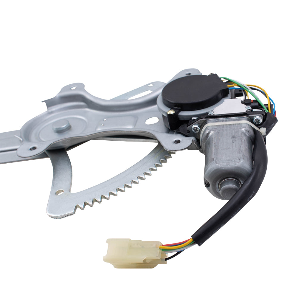 Brock Replacement Pair Set Front Power Window Lift Regulators w/ Motors Assemblies Compatible with 02-03 ES300 ES330 69802-33070 85710-33140