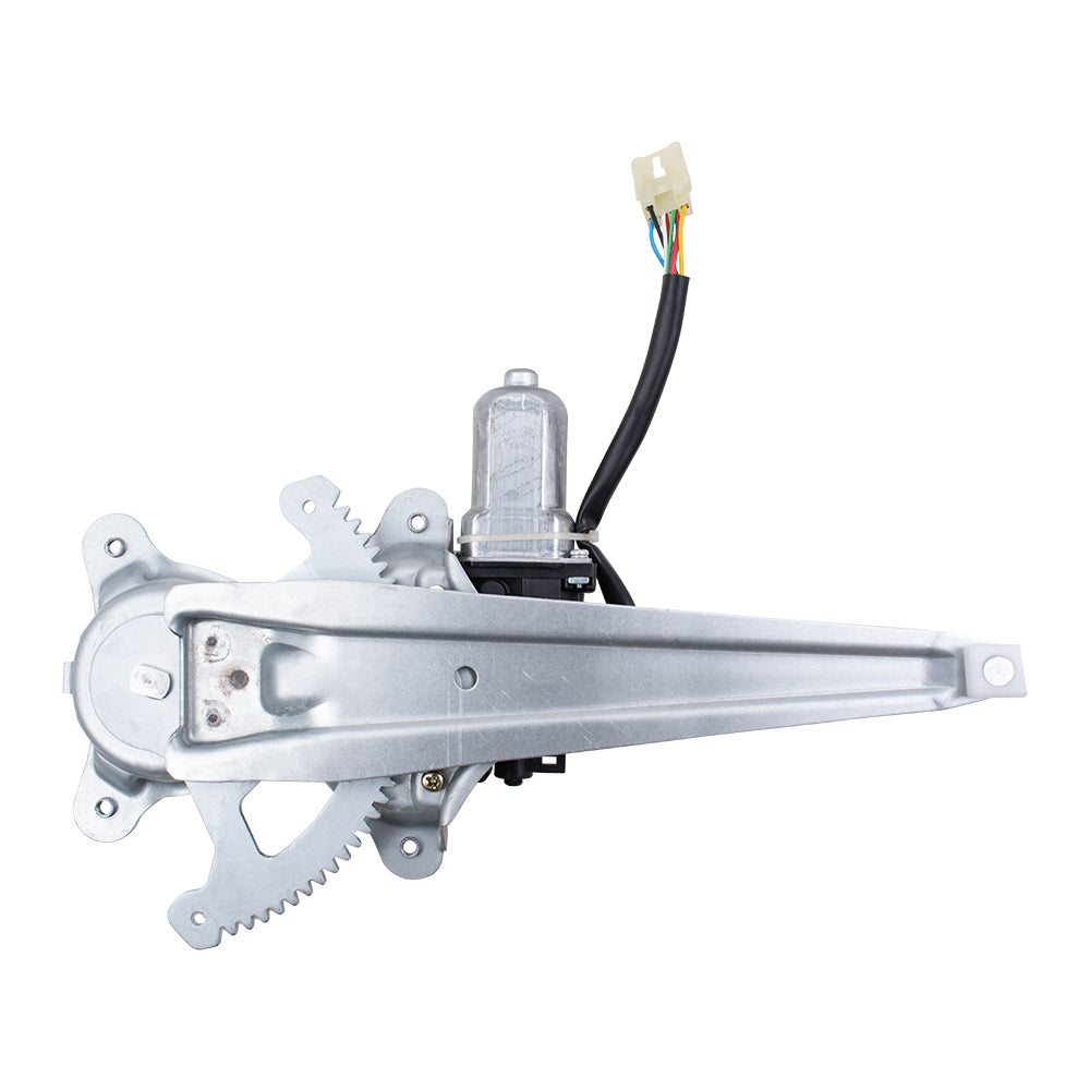 Brock Replacement Pair Set Rear Power Window Lift Regulators w/ Motors Assemblies Compatible with 02-03 ES300 ES330 69804-33040 69803-33040