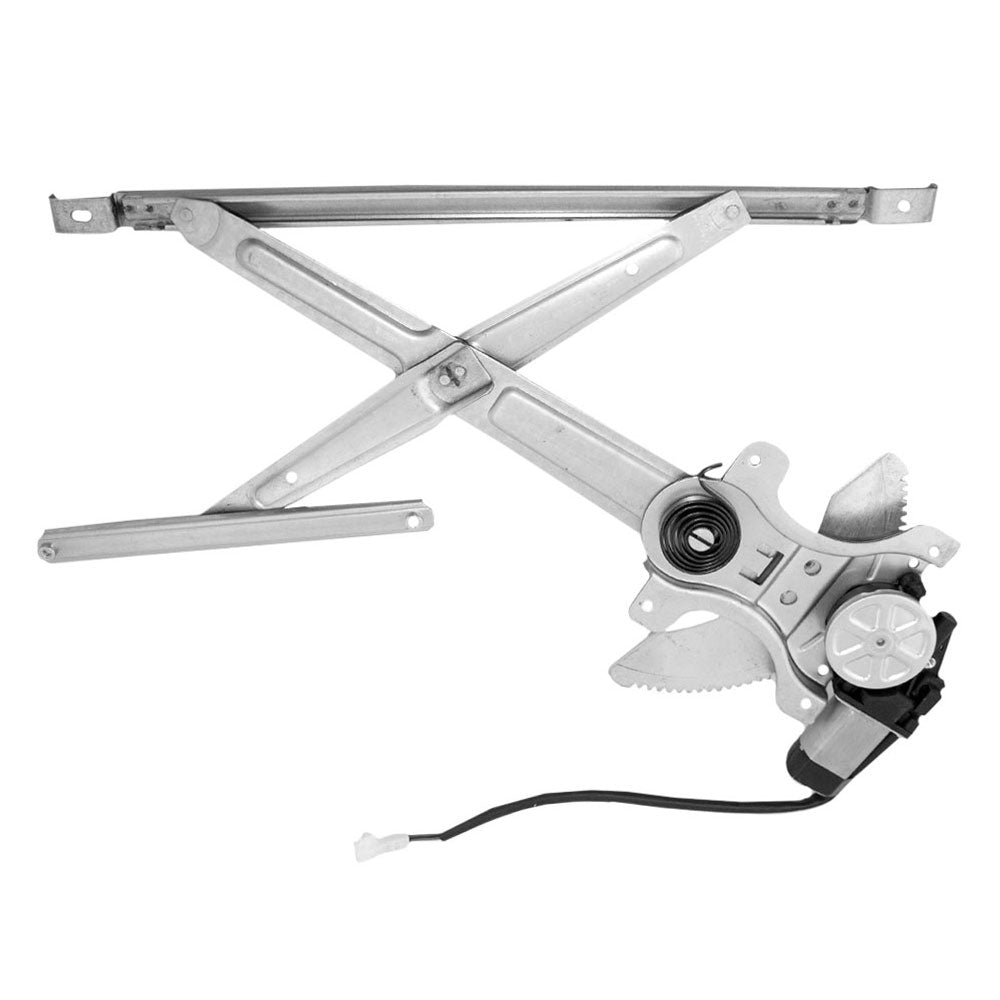 Brock Replacement Passengers Front Power Window Lift Regulator with Motor Assembly Compatible with 98-00 Van 6980108010