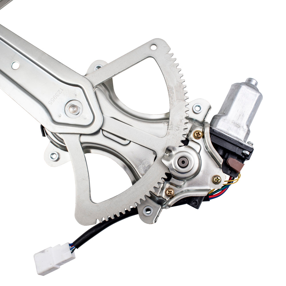 Brock Aftermarket Replacement Front Passenger Right Power Window Regulator With Motor Compatible With 2001-2007 Toyota Sequoia