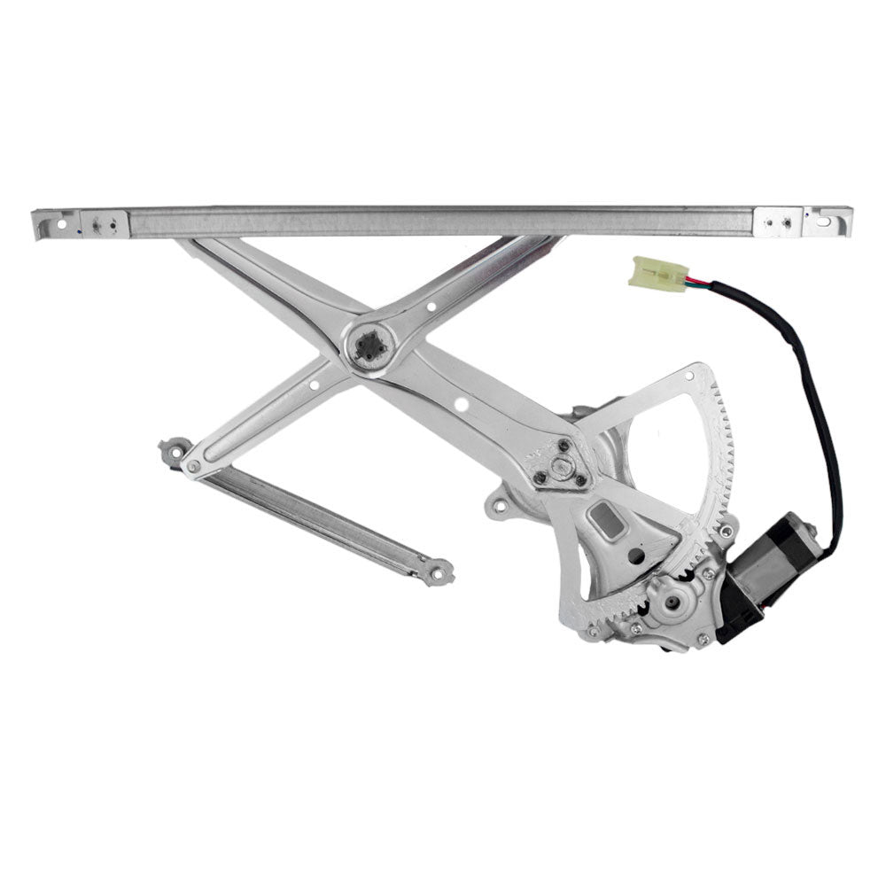 Brock Replacement Passengers Front Power Window Lift Regulator with Motors Assembly Compatible with 02-06 Camry (built in the USA) 85710AA050