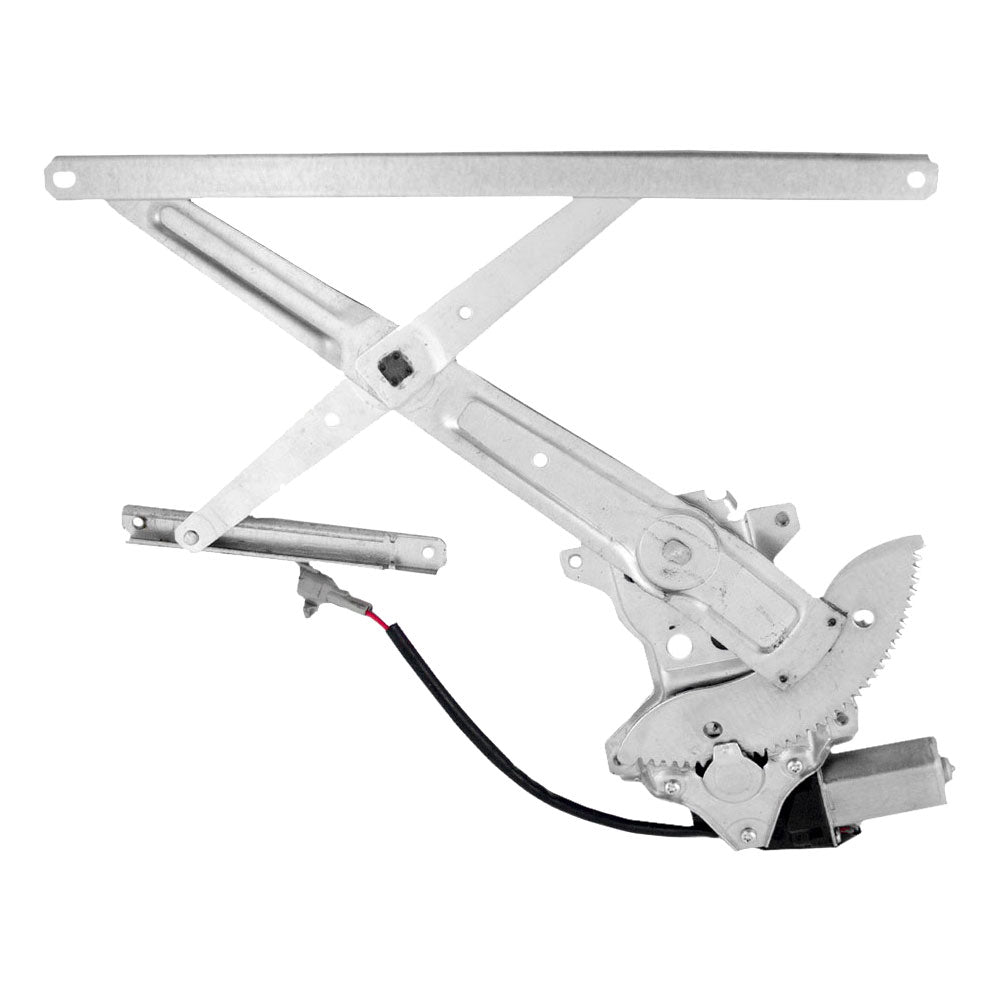 Brock Replacement Passengers Front Power Window Lift Regulator & Motor Assembly Compatible with 89-95 Pickup Truck SUV without Vent Window 6980135030